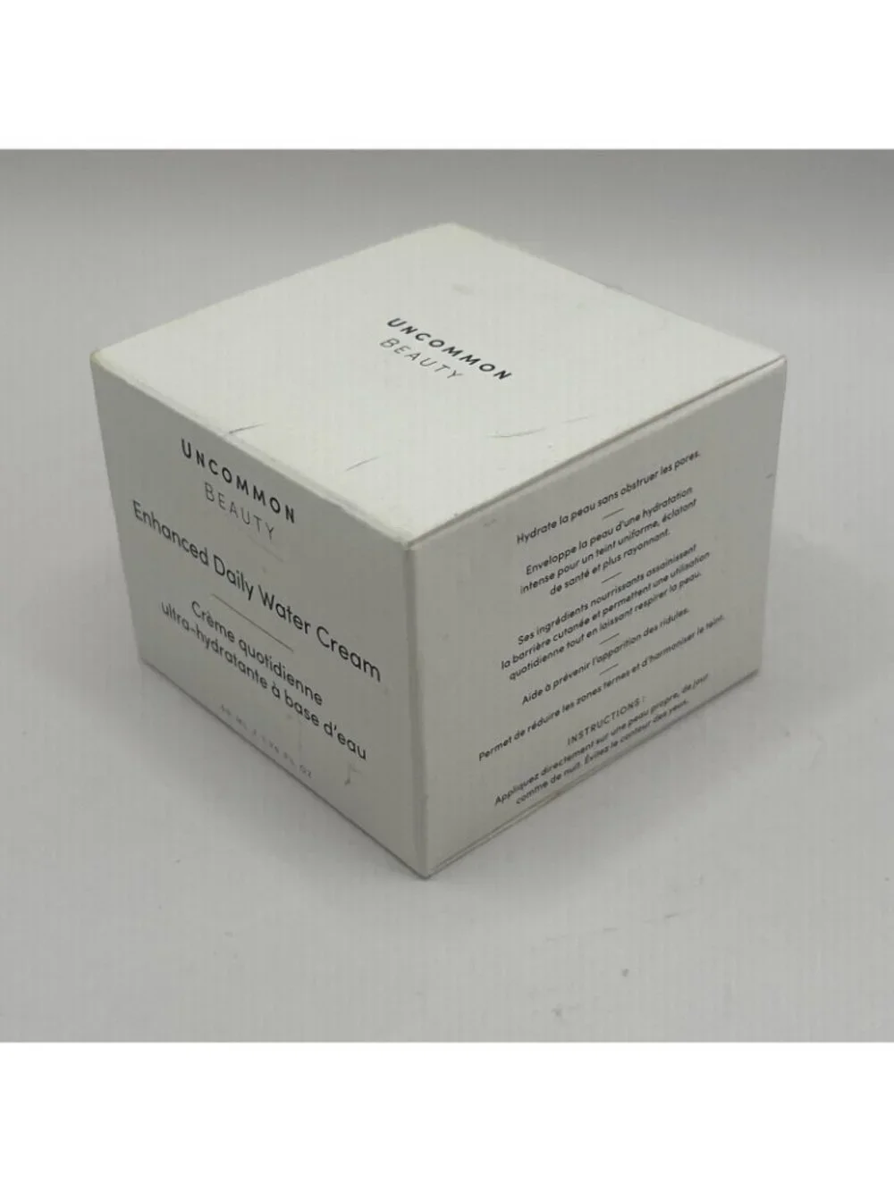 Uncommon Beauty Enhanced Daily Water Cream 1.76 fl oz New